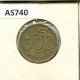 50 PENNYA 1971 FINNLAND FINLAND Münze #AS740.D.A - Finland