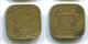 5 CENTS 1966 SURINAM NIEDERLANDE Nickel-Brass Koloniale Münze #S12815.D.A - Suriname 1975 - ...
