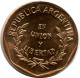 1 CENTAVO 1998 ARGENTINIEN ARGENTINA Münze UNC #M10066.D.A - Argentinië