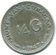 1/4 GULDEN 1947 CURACAO NIEDERLANDE SILBER Koloniale Münze #NL10729.4.D.A - Curaçao