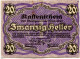 20 HELLER 1920 Stadt Wien Österreich Notgeld Papiergeld Banknote #PL586 - [11] Local Banknote Issues