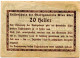 20 HELLER 1920 Stadt Wien Österreich Notgeld Papiergeld Banknote #PL584 - [11] Local Banknote Issues