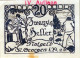 20 HELLER 1920 Stadt SANKT GEORGEN IM ATTERGAU Oberösterreich Österreich UNC #PH393 - [11] Local Banknote Issues