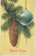 Feliz Año Navidad Vintage Tarjeta Postal CPSMPF #PKD564.ES - New Year