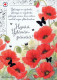 FLEURS Vintage Carte Postale CPSM #PBZ890.FR - Fleurs