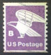 United States, Scott #1820, Used(o), 1981, Rate Change "B" Eagle , (18¢), Violet - Used Stamps