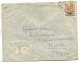Congo Jadotville Oblit. Keach 8A3 Sur C.O.B. 318 Sur Lettre Vers Binche Le 07/11/1952 - Covers & Documents