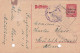 Nürnberg Bayern Bahnpost 16-01-1919 1e Worldwar Controle Stempel Militaire Autoriteiten - Trains