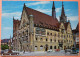 CARTE ALLEMANDE ULM DONAU RATHAUS - AUTOMOBILES 2 COCCINELLES VOLKSWAGEN - 1963 - SCAN RECTO/VERSO - Ulm