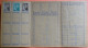 BREVET SPORTIF POPULAIRE Avec VIGNETTES 1957 1958 1959 - 3 SCANS - Unclassified