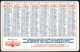 ITALIA 1995 - CALENDARIO TASCABILE - PORTAPORTESE - BISETTIMANALE AD INSERZIONI GRATUITE - I - Petit Format : 1991-00