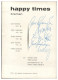 V6142/ Happy Times Aus Bremen Beat- Popgruppe Autogramm Autogrammkarte 60er - Autographs