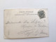 Carte Postale Ancienne (1906) Blankenberghe La Poste Et La Gare - Blankenberge