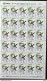 C 1755 Brazil Stamp BRAPEX Hummingbird Orchid Philately Postal Service 1991 Sheet Block Of 4 - Ungebraucht