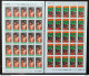 C 1734 Brazil Stamp Indian Yanomami Indian Culture 1991 Sheet Block Of 4 - Unused Stamps