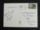 SUISSE SCHWEIZ SWITZERLAND HELVETIA AVEC YT 706 CLUB ALPIN - GENEVE PALAIS DES NATIONS CHAINE DU MONT BLANC - Storia Postale