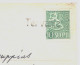 Tervaniemi, Finland Local Single Line Postmark ~ 1954 Christmas Postcard To Tampere - Cartas & Documentos