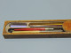 Delcampe - - LOT ECRITURE ANCIEN 2 ARDOISES PLUMIER BOIS & CRAYONS TAILLE CRAYON REGLES   E - Other & Unclassified