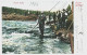 Rafting Of Logs, Siuron Kosku, Siuronkoski  Finland 1905 Used Postcard. Publisher Isak Julin, Tampere - Finlandia