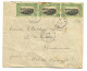 Congo Kabinda Oblit. Keach 1.1-DMtY Sur C.O.B. 64 (paire + 1) Sur Lettre Vers Bandundu Via Lusambo Le 12/04/1920 - Cartas & Documentos