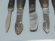 Delcampe - -8 COUTEAUX De PEINTRE ANCIENS Certains Avec MARQUE Le + Grand MOITON & DULAC   E - Antike Werkzeuge