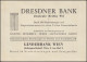 686-688 IAA Berlin 1939 Auf Gedenkblatt Dresdner Bank ESSt Berlin-Charl. 17.2.39 - Auto's