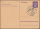 PP 156 Zur 1. Postwertzeichenschau, Passender SSt LITZMANNSTADT 13.-16.6.1942 - Briefmarkenausstellungen