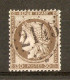 1872 - Cérès 30c.brun - GC2145 Lyon (68) YT 56 - 1871-1875 Cérès
