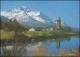 Schweiz 1095 EUROPA Landschaften 1977, PTT-Grußkarte Zum Jahreswechsel - Maximumkaarten