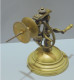 Delcampe - - RARE ANCIEN ENROULEUR De FIL BRONZE/LAITON/METAL PECHE COUTURE COLLECTION   E - Fishing