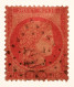1872 - Cérès 80c.rose - GC844 Châlons-sur-Marne - Fond Ligné YT 57d (cote 40€) - 1871-1875 Cérès