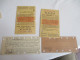 R A T P LOT DE 4 CARNET TRANSPORT POINCONNE  MARCEL SEMBAT - Europe