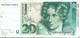 OZ-/-025-1991- ANNETTE VON DROSTE-HÜLSHOFF - ZWANZIG DEUTSCHE MARK - 20 DM - BILLET FAC-SIMILE , SUPERBE * * , - 20 Mark