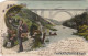 Ansichtskarte Remscheid Riesenbrücke - Litho AK 1904 - Remscheid