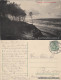 Postcard Berg Dievenow Dziwnów Kalkberg - Strand Bei Mondschein 1909 - Pommern