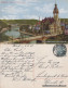 Ansichtskarte Waldheim (Sachsen) Zschopautal - Fabriken Und Rathaus 1921 - Waldheim