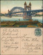 Ansichtskarte Bonn Rheinbrücke 1909  - Bonn