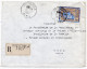 36810# ALGERIE LETTRE RECOMMANDE Obl KHENCHELA BATNA 1967 Pour METZ MOSELLE - Algerien (1962-...)