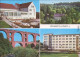Jößnitz Plauen (Vogtland) FD  Ansichtskarte  Elstertalbrücke 1975 - Poehl