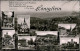 Königstein (Taunus) Panorama, Schloßgasse, Rathaus, Kurhaus, Burg 1960 - Koenigstein