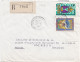 36813# ALGERIE LETTRE RECOMMANDE Obl MOSTAGANEM MOSTAGANEM 1967 Pour METZ MOSELLE - Algérie (1962-...)