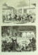 Le Monde Illustré 1870 N°694 Cherbourg (50) Marseille (13) Forbach St-Alvold Merlebach (57) Jougnes - 1850 - 1899