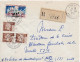 36815# ALGERIE LETTRE RECOMMANDE Obl L' HILLIL MOSTAGANEM 1967 Pour METZ MOSELLE - Algeria (1962-...)