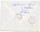 36824# ALGERIE LETTRE RECOMMANDE Obl FLATTERS ORLEANSVILLE 1968 Pour METZ MOSELLE - Algeria (1962-...)
