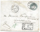 (C04) - REGISTRED 1P. STATIONNERY COVER BAHIG=>GERMANY 1907 ON BACK "FOUILLES DE KARM AROM (?) POSTE BAHIG (MARION) MARK - 1866-1914 Khedivato De Egipto