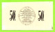 FRANCE / CHAMBRE De COMMERCE De SAINT DIZIER / 50 CENT./ 17 AVRIL 1916 / N° 694,076 - Chamber Of Commerce