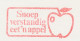Meter Card Netherlands 1986 Relish Wise - Eat An Apple - Obst & Früchte