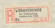 Registered Cover / Special R Label Netherlands 1932 Tuberculosis Conference - TBC - Altri & Non Classificati