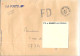 M126 - LETTRE DE OIGNIES DU 31/05/90 - MARQUE LINEAIRE OIGNIES 62-637 - FD (FAUSSE DESTINATION) DE NOVEANT DU 01/06/90 - Civil Frank Covers