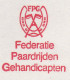 Test Meter Strip Netherlands 1980 Federation Horse Riding Disabled People - Horses